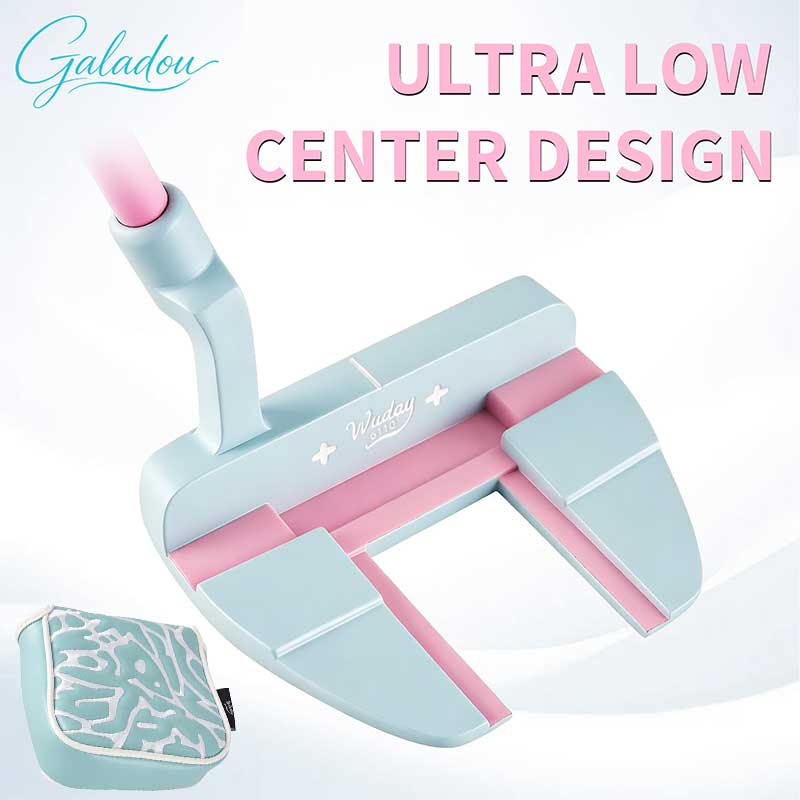 Golf Equipment For Beginners - Putter Golf Biru dan Merah Muda