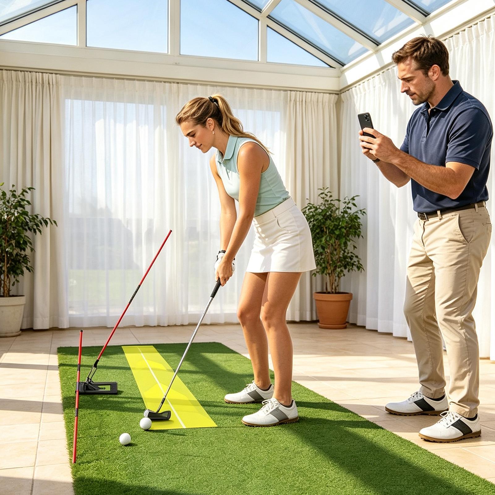 Alat Latihan Jalur Golf dengan - Golf Equipment For Beginners ulasan dan harga